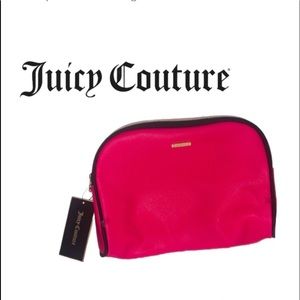 New Juicy Couture Woman’s Simply Stunning Hot Pink & Black Clutch